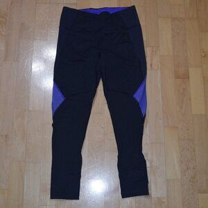 VSX Victoria's Secret Sport Women's Sz M Small Knockout Leggings Mesh Inset